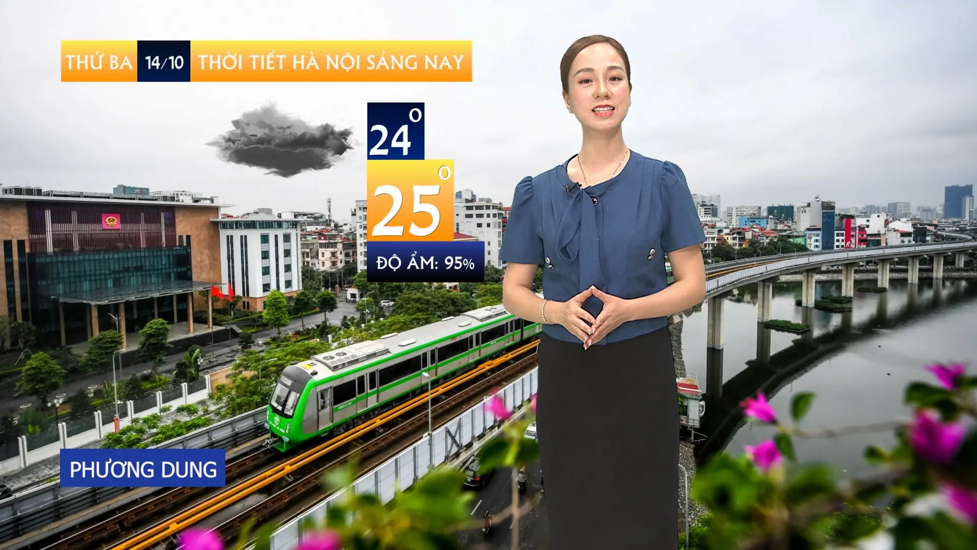 Dự báo thời tiết sáng | 14/10/2025